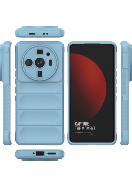 12S Ultra İçin Kaymaz Silikon Telefon Kılıfı - Mavi (Yurt Dışından) fiyatları