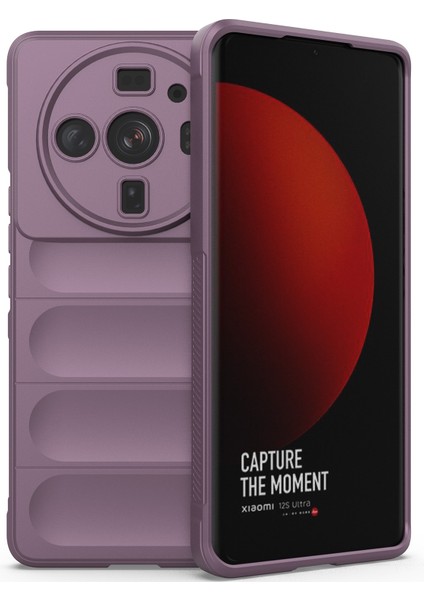 12S Ultra İçin Kaymaz Silikon Telefon Kılıfı - Mor (Yurt Dışından)