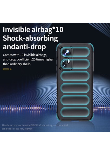 12S Ultra İçin Kaymaz Silikon Telefon Kılıfı - Koyu Gri (Yurt Dışından) fiyatları