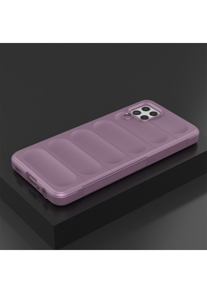 Galaxy M32 4G / A22 4G İçin Kaymaz Silikon Telefon Kılıfı - Mor (Yurt Dışından) fiyatları
