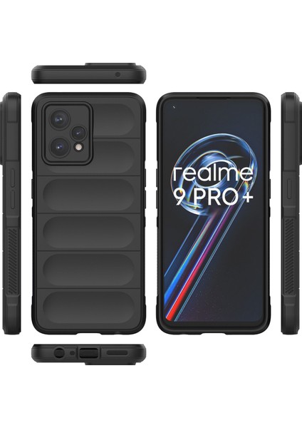Realme 9 Pro+ İçin Kaymaz Silikon Telefon Kılıfı - Mor (Yurt Dışından) fiyatları