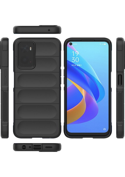 A36 4G / A76 4G / Realme 9i İçin Kaymaz Silikon Telefon Kılıfı - Gri (Yurt Dışından) fiyatları