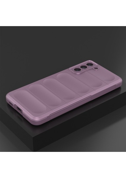 Galaxy S21 Plus 5G İçin Kaymaz Silikon Telefon Kılıfı - Mor (Yurt Dışından) fiyatları