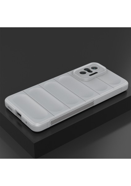 Redmi Note 10 Pro / 10 Pro Max İçin Kaymaz Silikon Telefon Kılıfı - Gri (Yurt Dışından) fiyatları