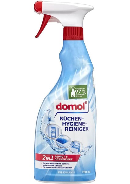 Mutfak Yüzey Temizleyici Hijyen Spreyi 750 Ml