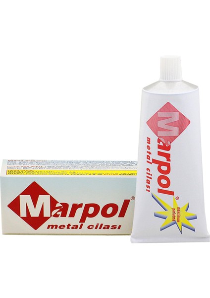 Marpol Tüp Metal Parlatma Cilası 200 gr Pasta Cila Otomotiv Parlatıcı