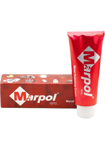 Marpol Tüp Metal Parlatma Cilası 100 gr Pasta Cila Otomotiv Parlatıcı