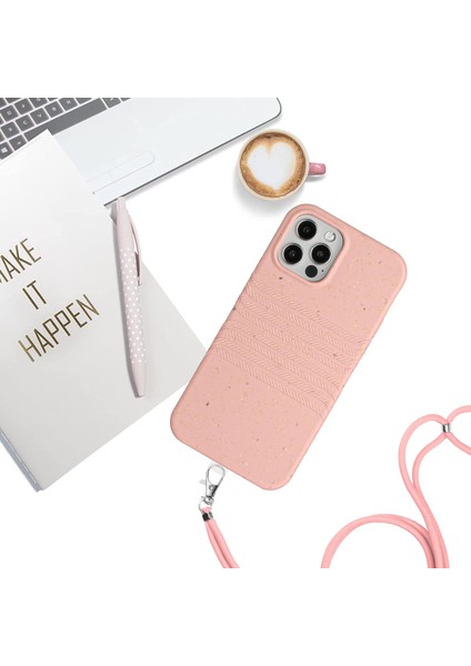 iPhone 11 Pro Için Ayarlanabilir Ipli Telefon Kılıfı - Pembe (Yurt Dışından) modelleri
