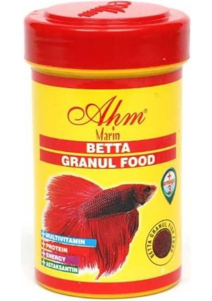 Betta Granül Balık Yemi 100 ml