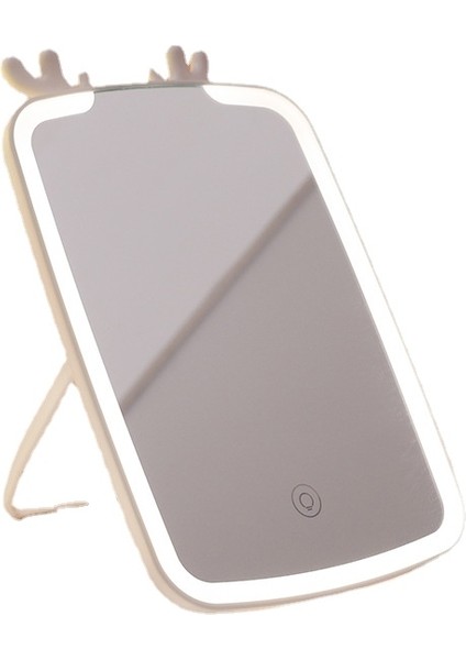 Şarj Edilebilir Üç Renkli Dokunmatik Ekranlı Makyaj Aynası (Yurt Dışından)