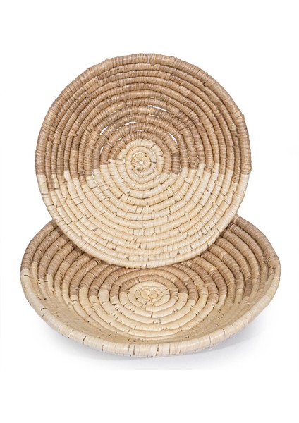 Meander Natural Bambu Afrikan El Yapımı Duvar Tabağı Dekoru 45cmx9cm 8810 fırsatları