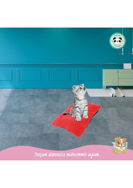 Kedi Yatağı Evcil Hayvan Kedi Minderi 50X35 cm Evcil Hayvan Minder