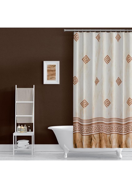 Evdy Banyo Duş Perdesi 4860 Tek Kanat 1X110X200