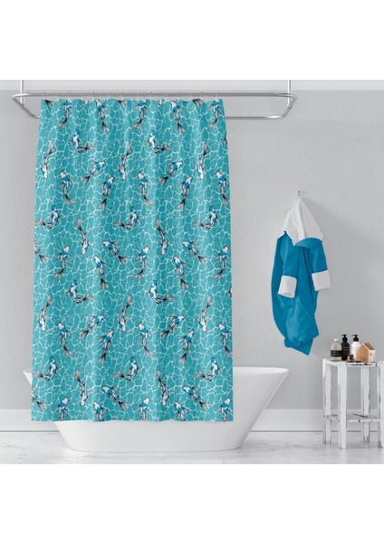 Günce Banyo Duş Perdesi 4352 Tek Kanat 1X100X200