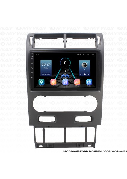 Ford Mondeo Android Carplay Multimedya Navigasyon Ekran Teyp 8GB+128GB fiyatları