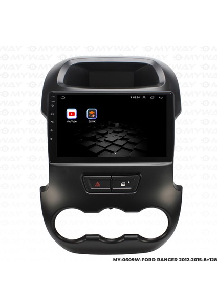 Ford Ranger Android Carplay Multimedya Navigasyon Ekran Teyp 8GB+128GB