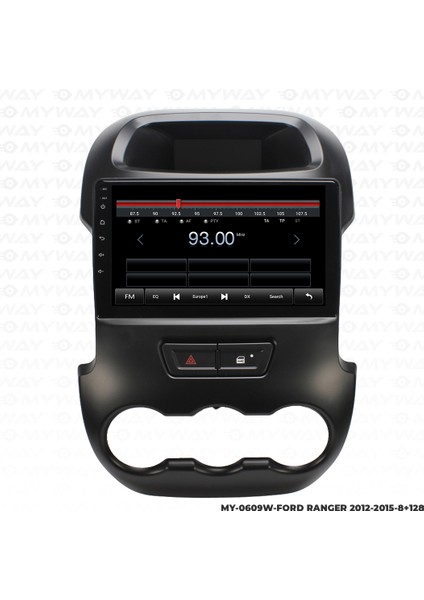 Ford Ranger Android Carplay Multimedya Navigasyon Ekran Teyp 8GB+128GB indirimleri