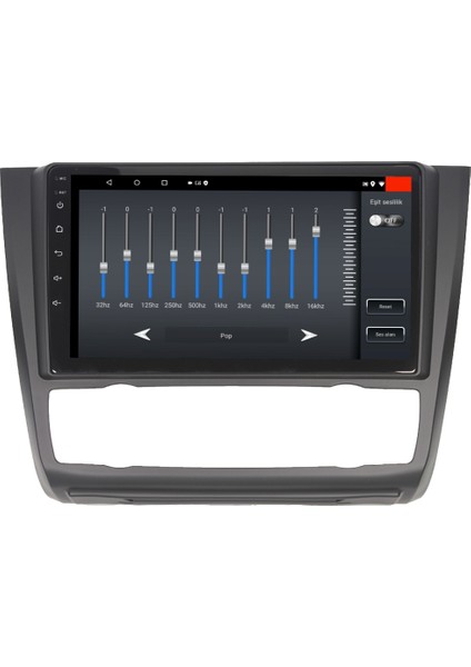 Bmw E87 Android 12 Kablosuz Carplay Navigasyon Multimedya Ekran Teyp - MY-0609W-BMW E87
