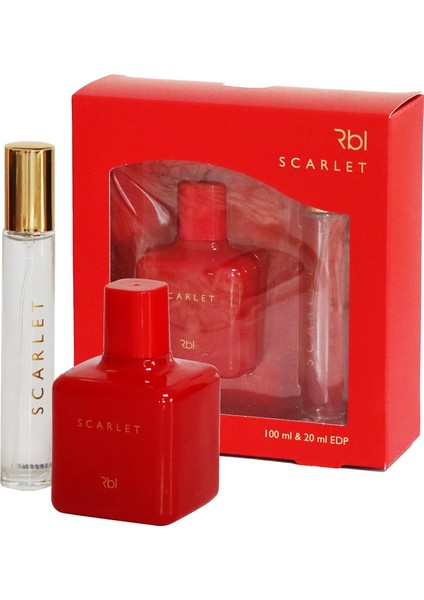 Women Scarlet Parfüm Seti Eau De Perfume (Edp) 100 ml + 20 ml