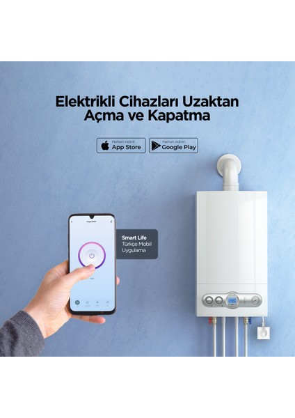 mojue by ttec SP01 16A Akım Korumalı WiFi Akıllı Priz