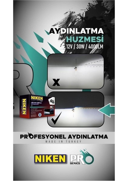 9006 LED Xenon Pro Serisi
