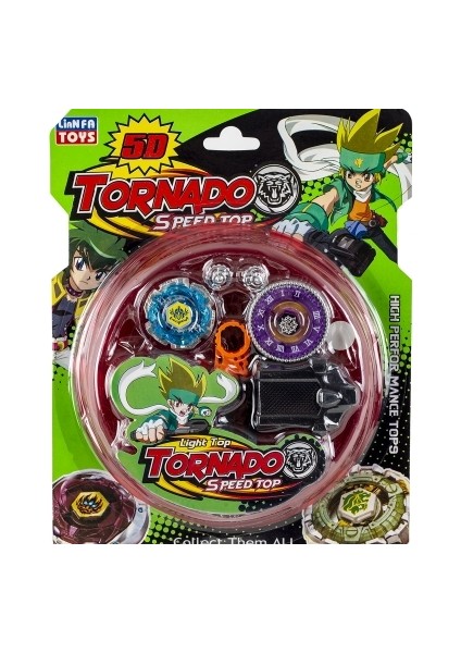 Tornado - Beyblade - Ikili Beyblade Oyuncak - Sahalı - Oyuncak