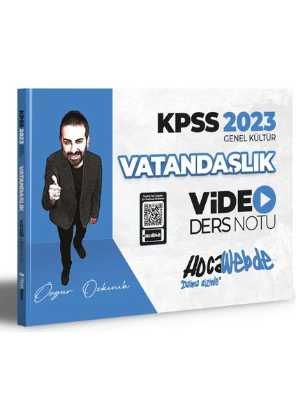 Hocawebde Yayınları 2023 KPSS Vatandaşlık Video Ders Notu