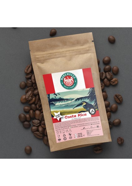 Mare Mosso Costa Rica Tarazzu Yöresel Çekirdek Filtre Kahve 250 Gr.