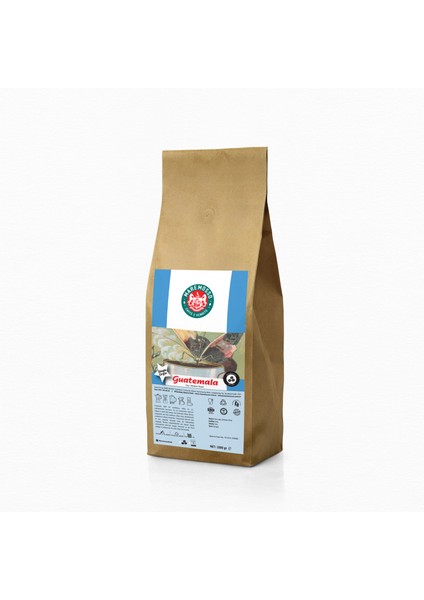 Mare Mosso Guatemala Huehuetenango Grain Pro Yöresel Çekirdek Filtre Kahve 1 Kg.