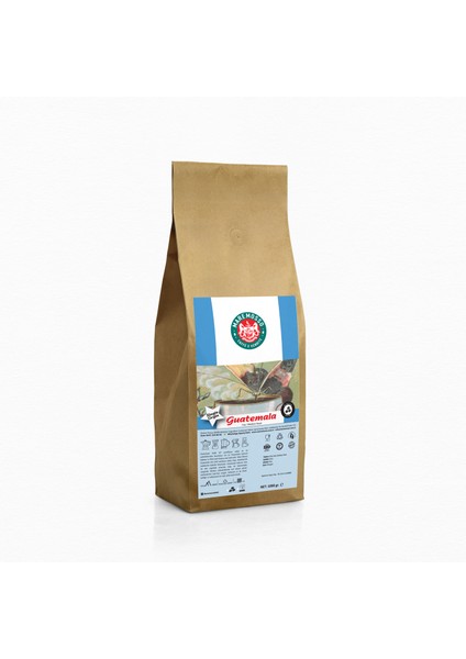 Mare Mosso Guatemala Huehuetenango Grain Pro Yöresel Çekirdek Filtre Kahve 1 Kg.