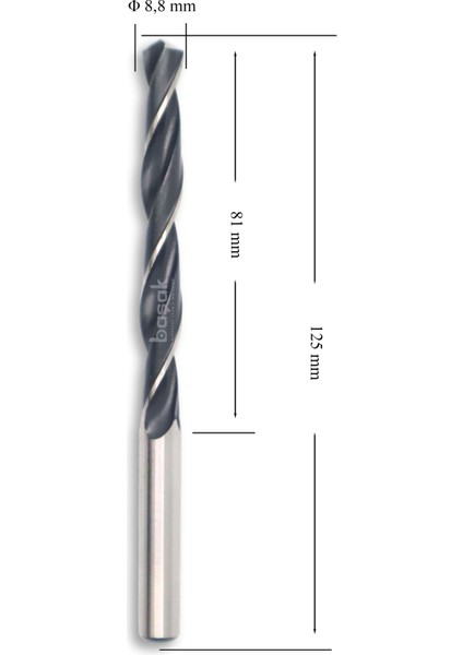 8,8 mm Haddeli Metal Matkap Ucu Hss Dın 338 fiyatları