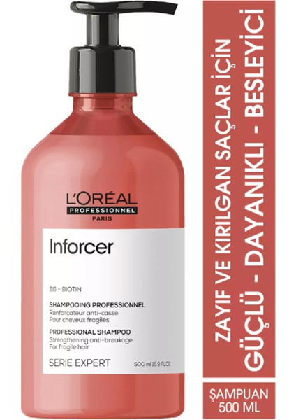 Loreal Professionnel Serie Expert Inforcer Şampuan 500 ml
