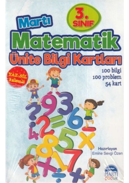 Martı Çocuk Yayınları 3. Sınıf Matematik Ünite Hikayeleri 0922