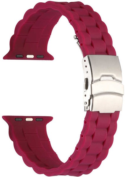 Apple Watch 38MM 40MM Kordon Kayış Krd 72 Silikon