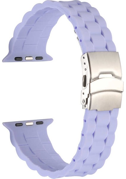 Apple Watch 38MM 40MM Kordon Kayış Krd 72 Silikon