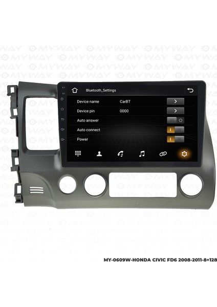 Hyunda Cıvıc Fd6 Android Carplay Multimedya Navigasyon Ekran Teyp 8GB+128GB fırsatları