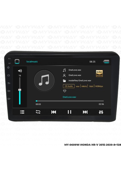 Honda Hr-V Android Carplay Multimedya Navigasyon Ekran Teyp 8GB+128GB modelleri