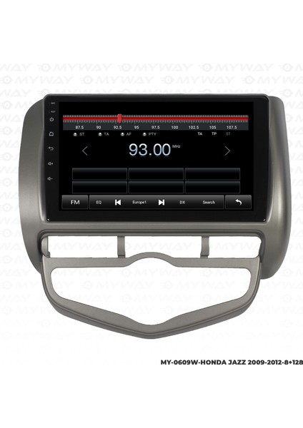 Honda Jazz Android Carplay Multimedya Navigasyon Ekran Teyp 8GB+128GB