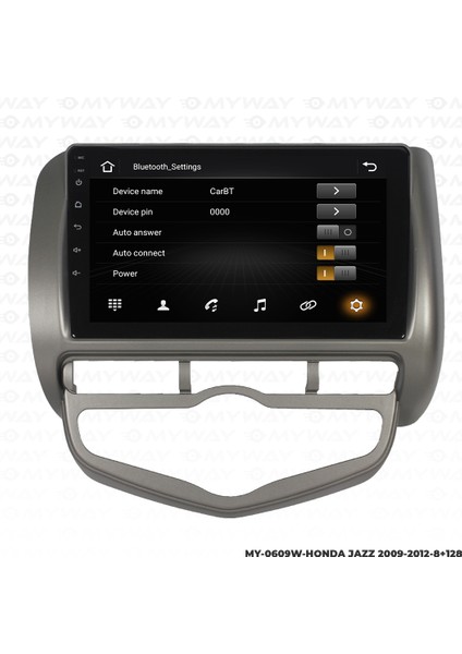 Honda Jazz Android Carplay Multimedya Navigasyon Ekran Teyp 8GB+128GB indirimleri