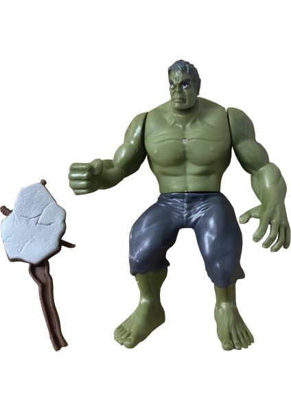 Işıklı Avengers Baltalı Hulk Figürü