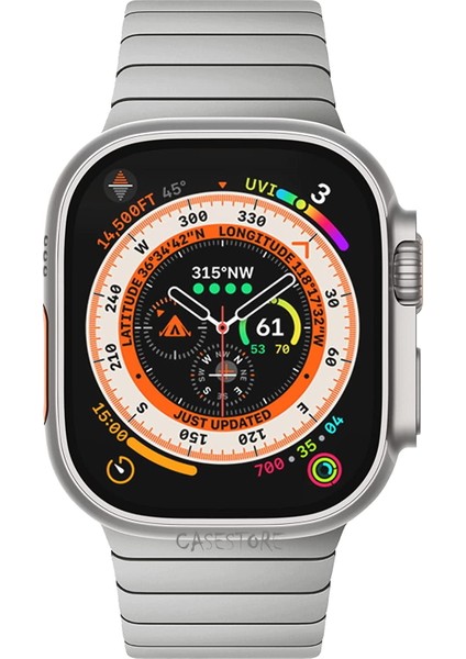 Apple Watch Series 8 7 6 Se 5 4 3 2 1 Uyumlu 42MM 44MM 45MM Metal Paslanmaz Çelik Kordon Magnetic Mıknatıslı Baklalı Loop Lüx Kordon Stainless Steel fiyatları