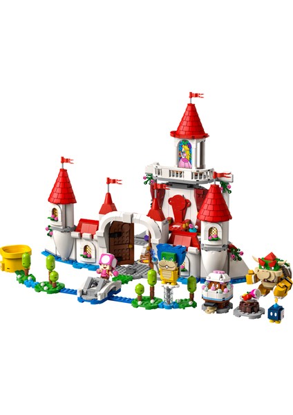 ® Super Mario™Peach's Castle Ek Macera Seti 71408 - 8 Yaş ve Üzeri Çocuklar için Koleksiyonluk Yaratıcı Oyuncak Yapım Seti (1216 Parça)