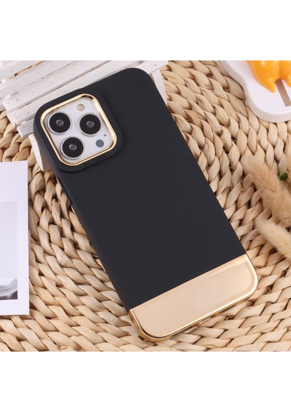 iPhone 14 Pro Max Için Koruyucu Telefon Kılıfı - Siyah (Yurt Dışından)