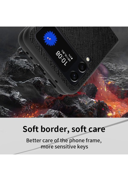 Galaxy Z Flip4 5g Için Koruyucu Telefon Kılıfı - Mavi (Yurt Dışından) fırsatları