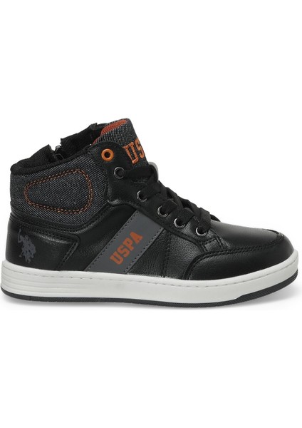 U.S. Polo Assn. Lartex 2pr Siyah Erkek Çocuk High Sneaker