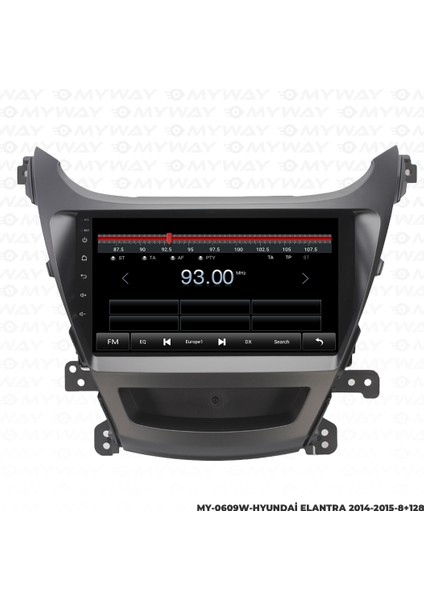 Hyundai Elantra Android Carplay Multimedya Navigasyon Ekran Teyp 8GB+128GB fiyatları