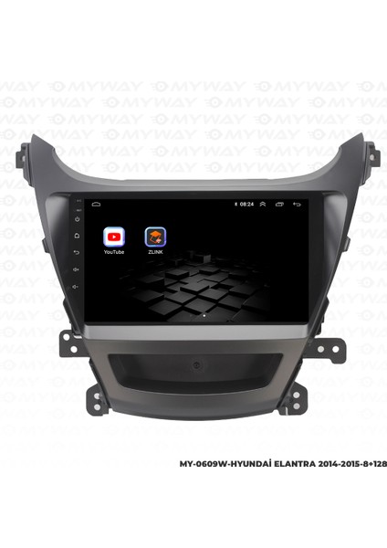 Hyundai Elantra Android Carplay Multimedya Navigasyon Ekran Teyp 8GB+128GB modelleri