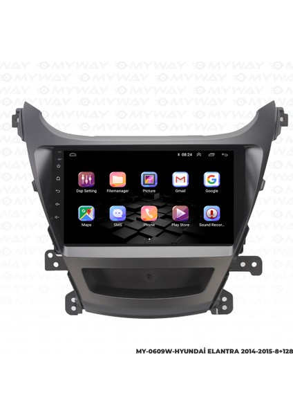 Hyundai Elantra Android Carplay Multimedya Navigasyon Ekran Teyp 8GB+128GB indirimleri