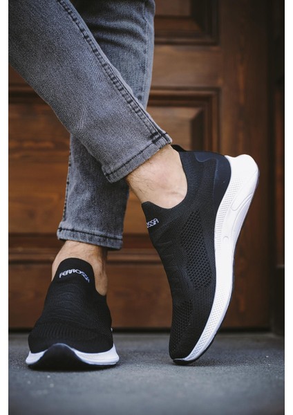 Ossa Slip On Nefes Alan Kalın Taban Erkek Sneaker