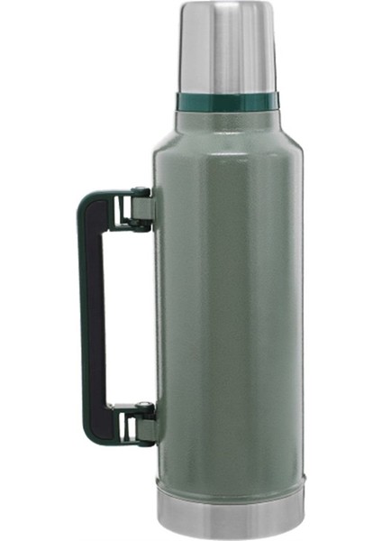 Klasik Vakumlu Paslanmaz Çelik Termos 1.9 Lt - Yeşil